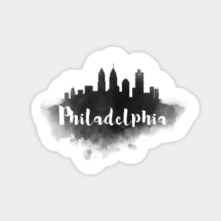 Philadelphia watercolor Sticker